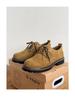 Kangsen Men's Cow Suede Low-Top Martin Boots - 2025 Autumn Casual Trend