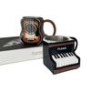 Durable Musical Instrument Coffee Mug Resin Coffee Cup  for Desktop Ornament