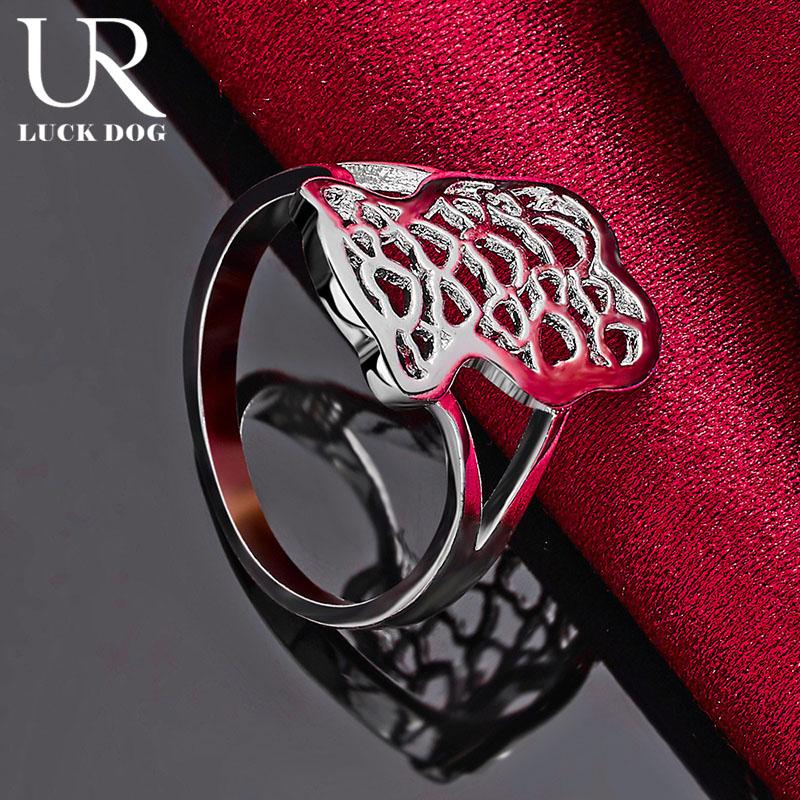 925 Sterling Silver Fashionable Pattern Ring Fashionable Wedding Jewelry