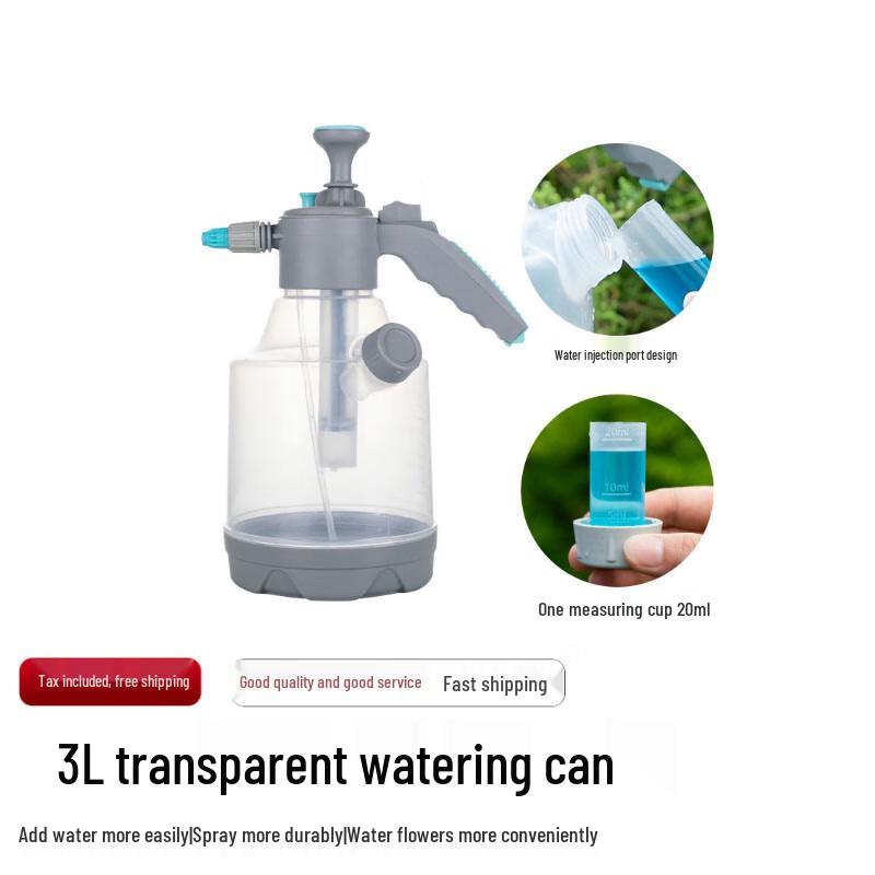 3L Pressure Spray Watering Can