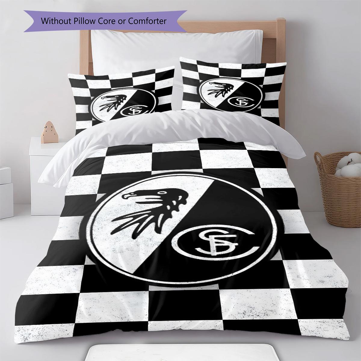 

Freiburg e RugPattern Bedding Quilt Set Quilt Cover Pillowcase Home Decoration Birthday Gift (1 * duvet cover + 2 * pillowcase, without core) 135x200cm