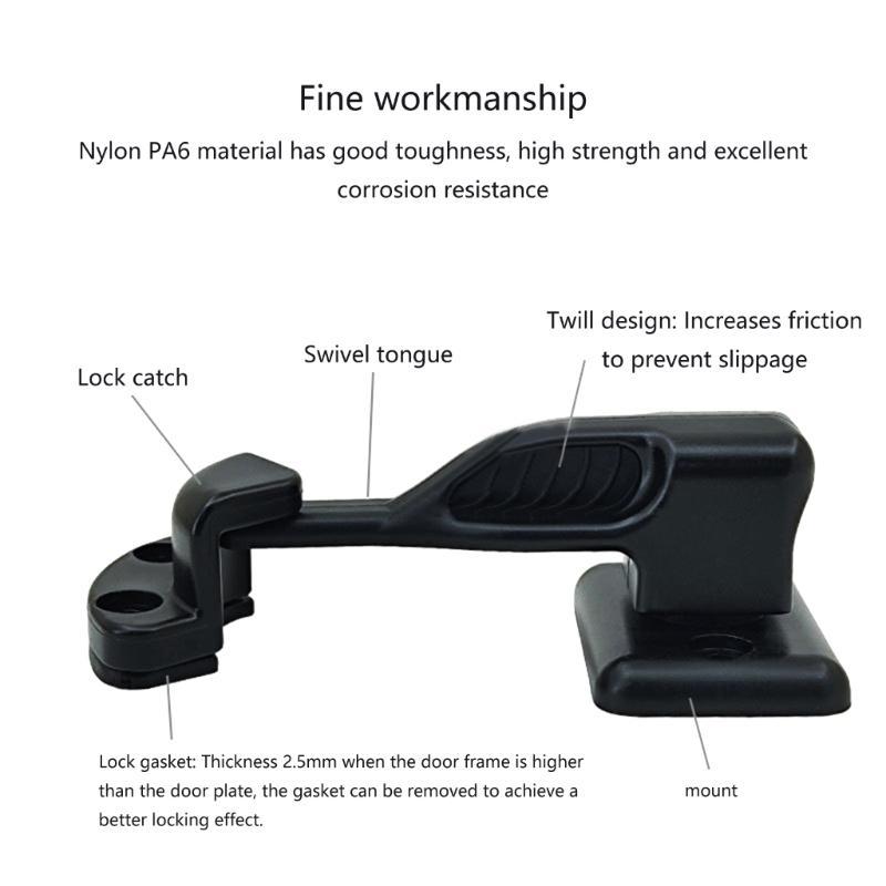 Car Door Retainer T Shape Door Stop Retaining Catch Latches For Car Caravans Campers Motorhome Boat Door Retainer Holder