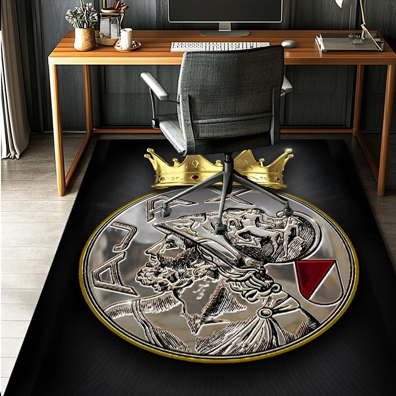 Ajax Pattern Rug, Indoor/Outdoor Mat, for Picnic, Gameroom, Bedroom, Office, Living Room, Home Decor Carpet, Birthday Gift