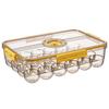 Sturdy 2 Colors High Quality Thicken Egg Holder Food Container Plastic Storage Box Egg Box