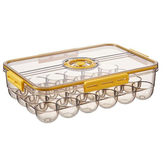 Sturdy 2 Colors High Quality Thicken Egg Holder Food Container Plastic Storage Box Egg Box