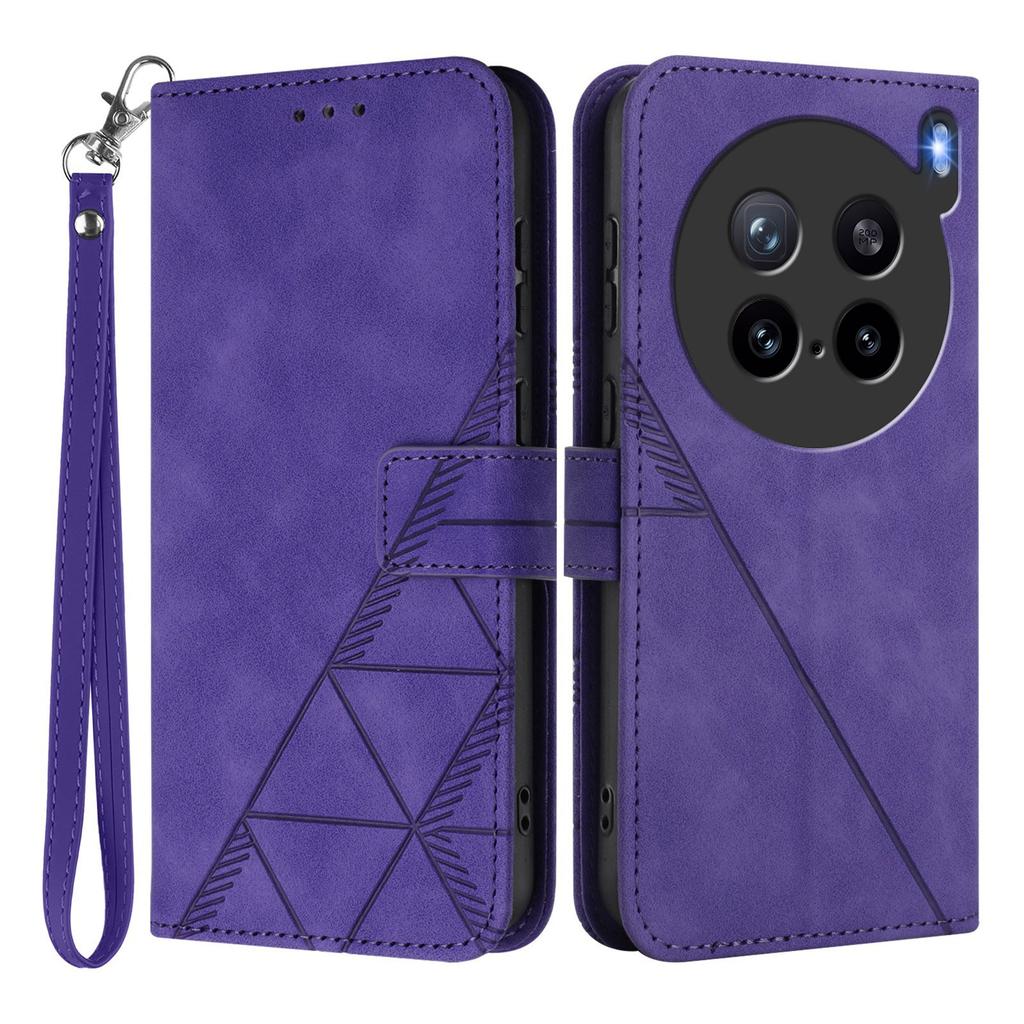 For Vivo X200s 5G Leather Case with Hand Strap Wallet Stand Phone Cover