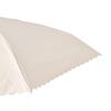 Francfranc Compact Scalloped Folding 47cm and Rain Light Umbrella Umbrella, (Sun Umbrella), Beige, Lightweight, Sunshade/Rain