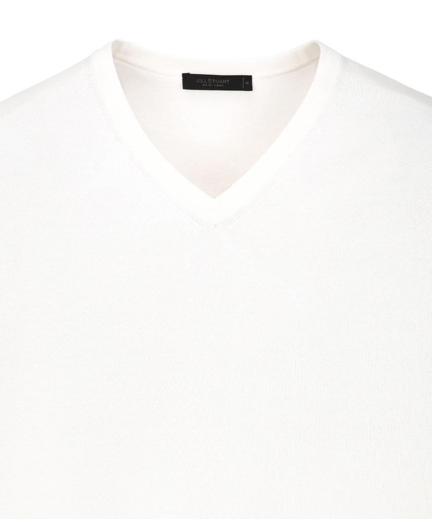 Jilseutyueoteunyuyogmaen Cool-Dry Functional Knit Top V-Neck - Ivory (Jnsw6B606Iv)