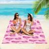 Fun Bow-Patterned Bath Towel Versatile for Pool Surfing Camping Yoga Beach Absorbency Gym Sweat Wiping Shower Room Use