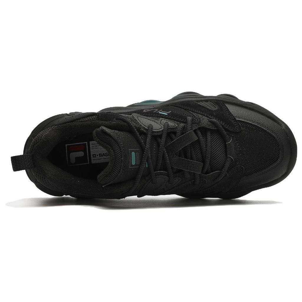New FILA ET Low Top Running Shoes Men's Black F12M342119ABK