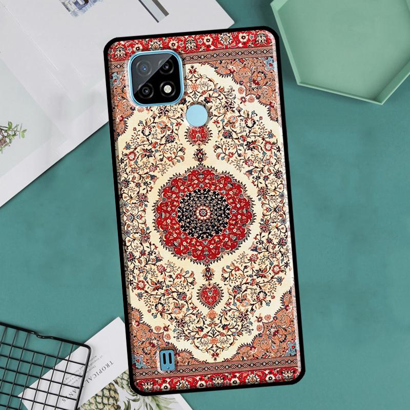 

Чехол с персидским ковром и цветочным узором для Realme 9 Pro Plus 8 8i 9i C35 GT Neo 2, чехол для OnePlus 10 9 Pro Nord2 8T 9R 10R Realme GT 2 Pro