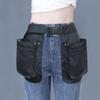 Adjustable Waistband Apron Waist Bag, Multifunctional Fanny Pack with Zipper Pockets, Waterproof Oxford Cloth Travel Running Hiking Bag, Small