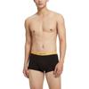 Calvin Klein Color Block Letter Jacquard Anti-Chafing Boxer Shorts Men Underwear Black NB3316-UB1