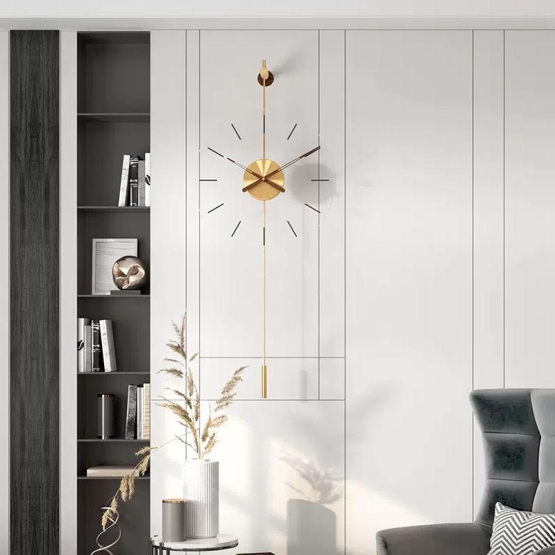 Modern Minimalist Wall Clock Acrylic Silent Large Wall Clock Nordic Luxury Round Hanging Clocks Household Decoration Accessories