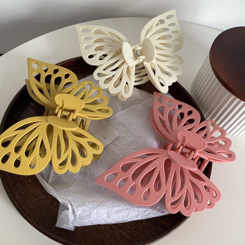 Large Butterfly Claw Clips For Women Girls Geometric Hair Claw Back Head Grab Clips Barrettes Fashion Hair Accessories