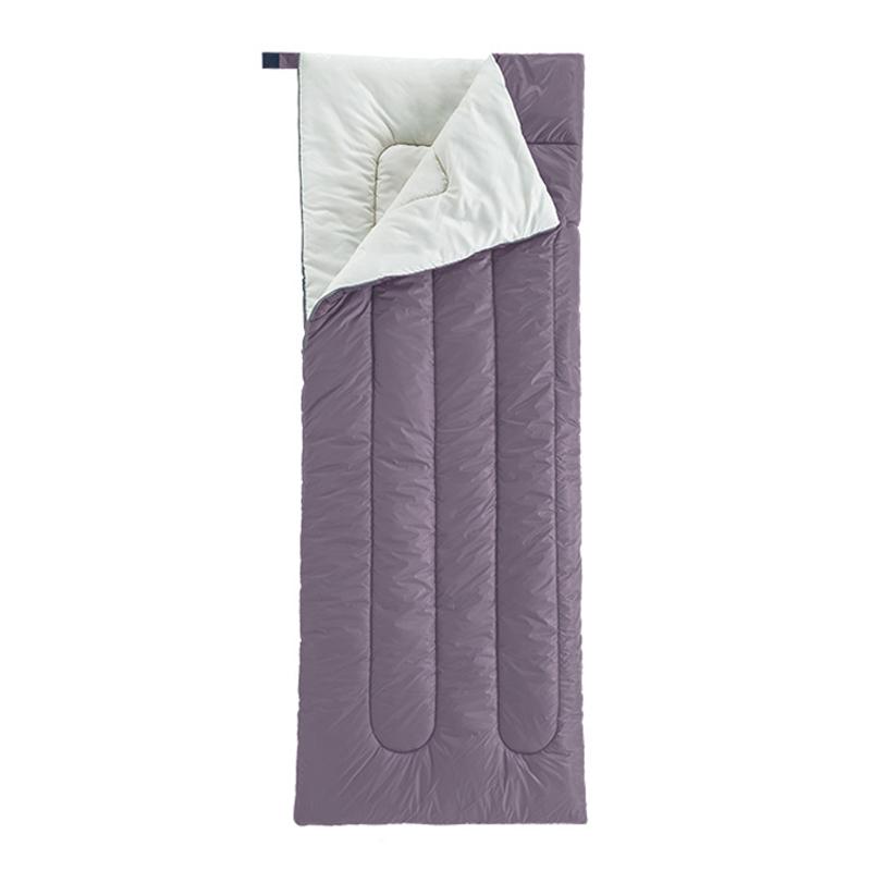 Lightweight Sleeping Bag Soft Breathable Comfortable Waterproof Outdoor Camping Sleeping Bag for Adults Purple