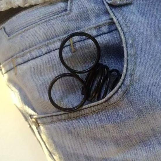 1/2Pcs Finger Grip Strengthener Strength Training Spring Two-Finger Flexibility Exerciser Kids Adults Hand Finger Trainer Anxiety Relief Fidget Toy