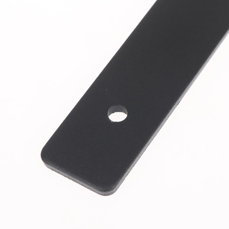 1 Ensemble Supports d'Étagère Robustes en Forme de L pour Cloison Support Métallique Industriel Support Mural Étagère Fixe Avec Vis