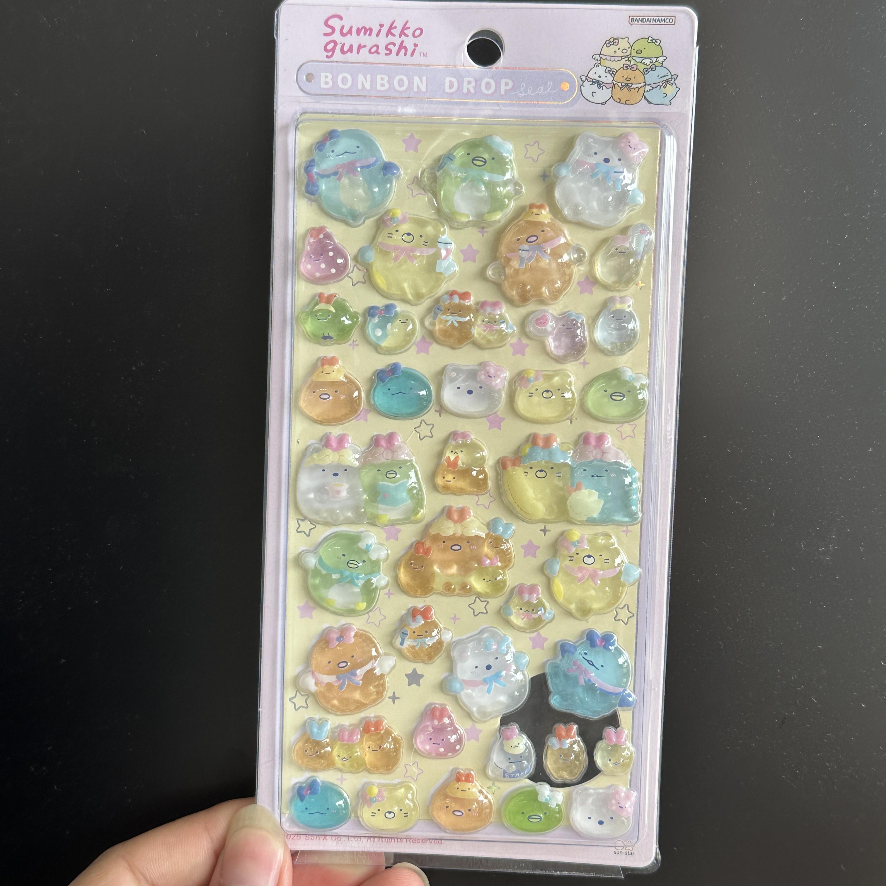 

Small Japanese Style Latest Animation 3D Drop Ease Stickers Scrapbooking Diy Journaling Stationery Diary Decor School Cute Stickers