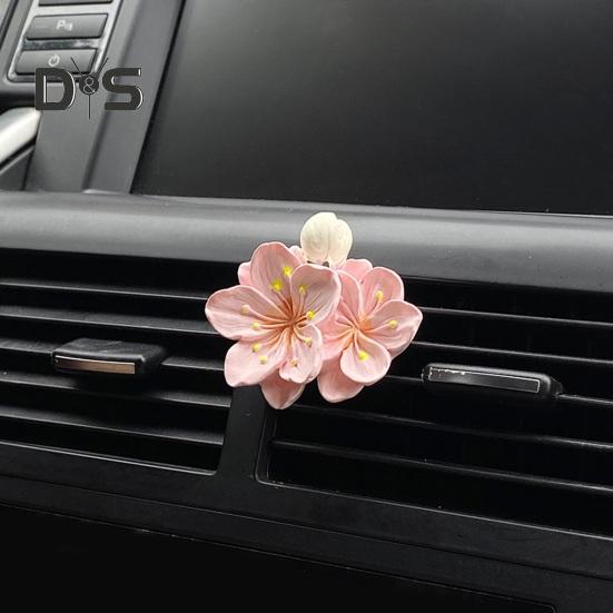Blume Auto Lufterfrischer Vent Clip Langlebiger Duft Air Vent Clip Klimaanlage Outlet Clip Auto Innendekoration Auto Diffusor Vent Clip