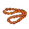 New Baltic Flower Amber Necklace - Natural Freeform Beads for Women
