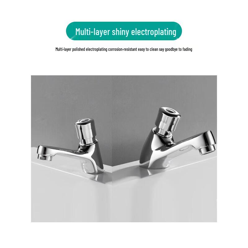 Jinglongdun Self-Closing Basin Faucet