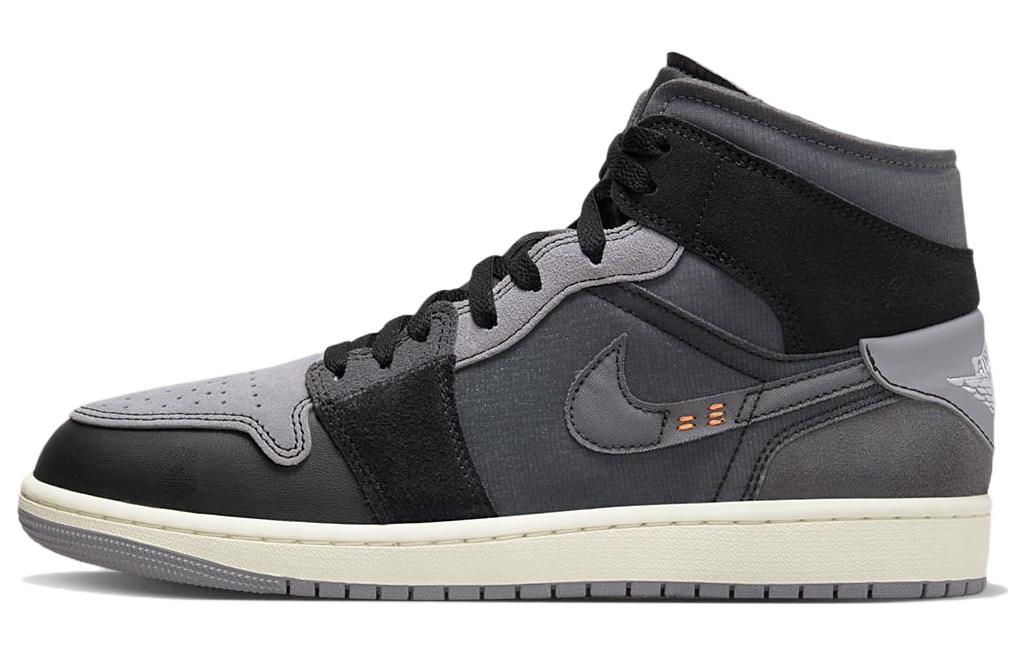 Air Jordan 1 Mid Se Craft  Inside Out Black  DM9652-001 42