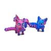 1/2/3/6 Stück Bunte Süßigkeiten Katze 3D Gedruckt Bewegliche Gelenke Simulation Mini Süßigkeiten Katze Actionfiguren Desktop Ornament Geburtstagsgeschenke