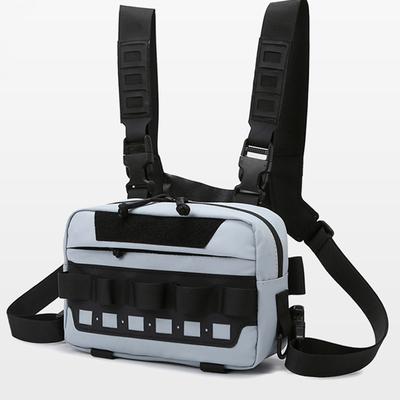 Fishing Tactical Chest Rig Bag Men Pouch Backpack Camping Hiking Women Lure Molle Front Chest Vest Workouts Cycling Daypack