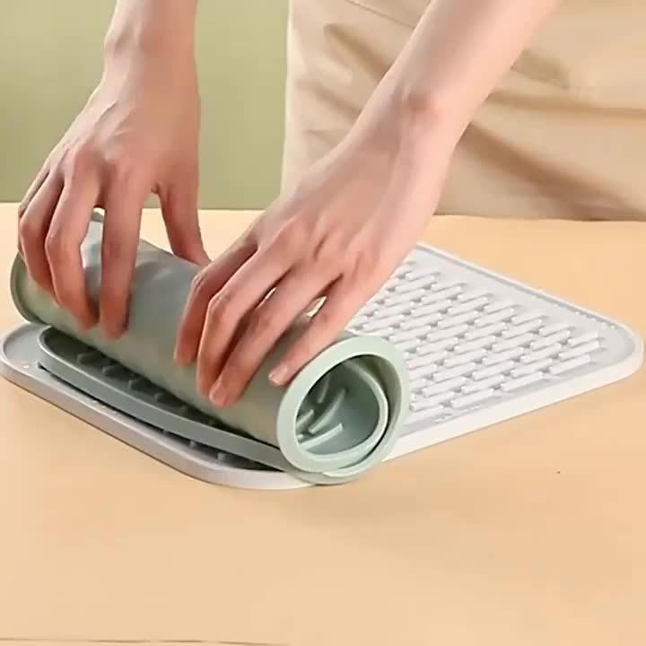 Multifunctional And Durable Silicone Round Non-Slip Heat-Resistant Mat, Coaster Mat, Placemat, Pot Mat, Table Mat