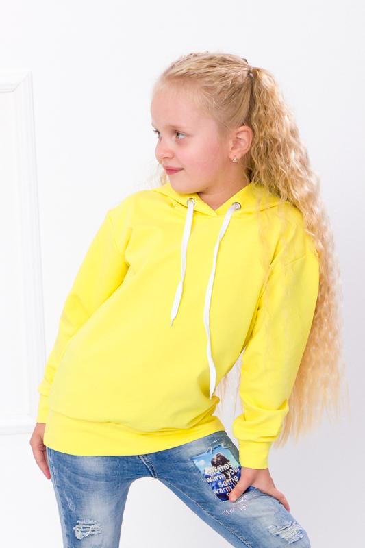 

Повсякденне худі для дівчаток – Толстовка з капюшоном і манжетами, На будь-який сезон, 6226-057-5 HC 110 лимон