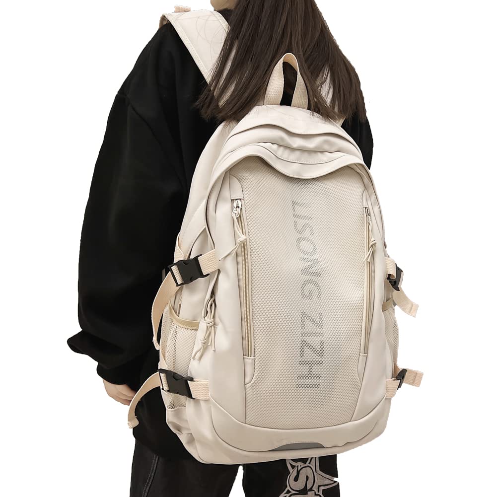 Large High Business Junior High School Waterproof [ZESU] Backpack, Korean, Capacity, School, School, Women's, Backpack, Outdoor, Backpack, Unisex,