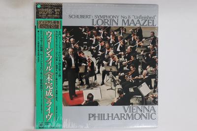 LP Record LORIN MAAZEL VIENNA PHILHARMONIC  Schubert Symphony No. 8 Unfinished 32AC1359 CBS SONY 1981 Japan Obi Classical Used