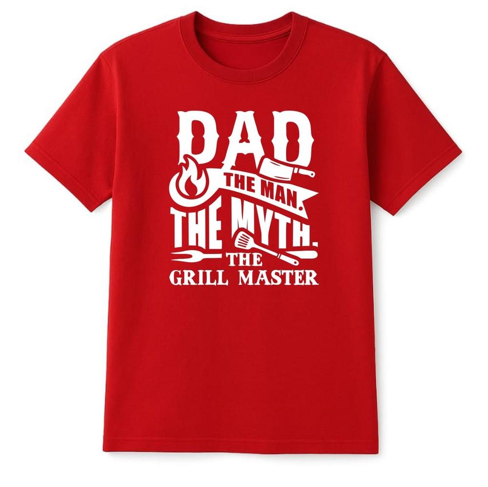 The GrillFather Unisexs TShirt Funny BBQ You Cant Refuse Fathers Day Dad Xmas Top S