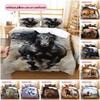 1PC Horse Bedding Quilt Set Quilt Cover Pillowcase Home Decoration Birthday Gift (1 * Duvet Cover + 15 * Pillowcase, Without Core)