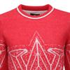 ANEW GOLF Women Wi Fuzzy Logo Point Sweater_Re