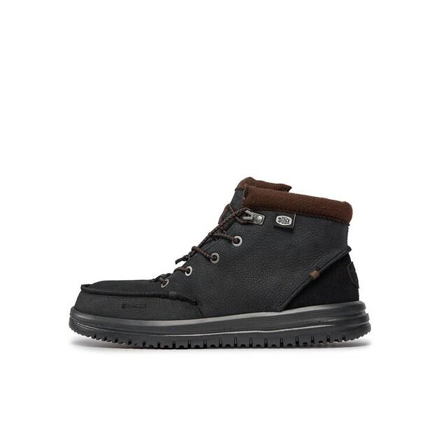 Leather Boots Hey Dude Bradley Boot 40189-001, Black