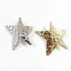 Hairpin Five-Pointed Star Shape Hair Clip Exaggerated Metal Texture Side Bang Hair Pin Fade-Resistant Hair Accessory