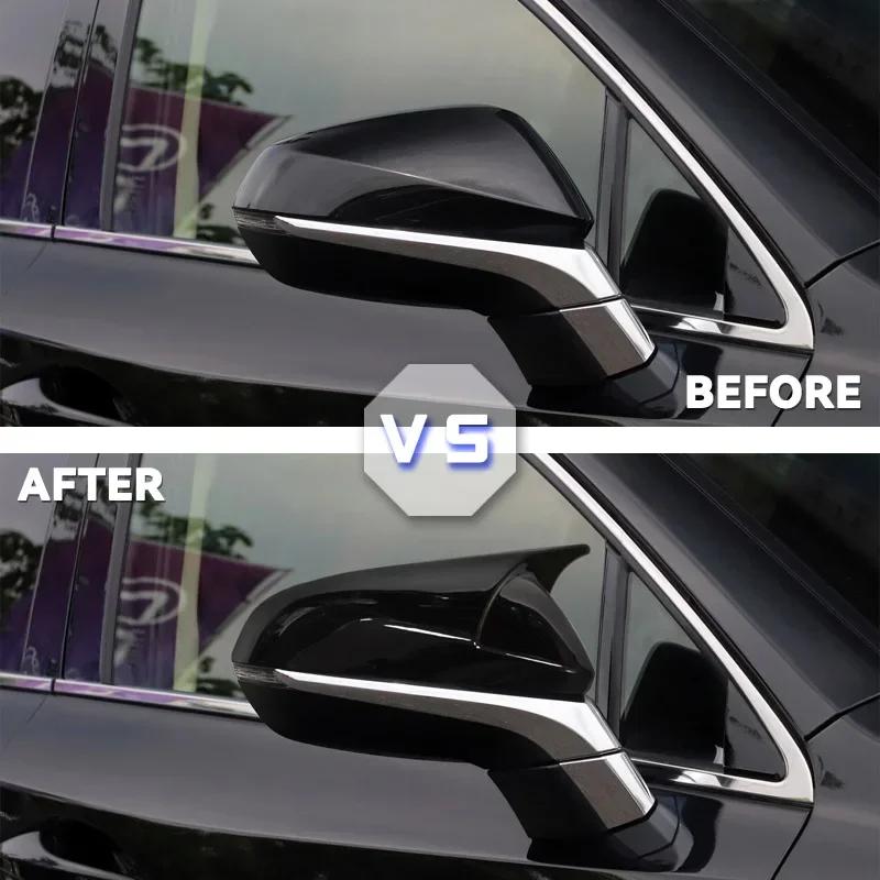 For Lexus NX 200/200t/300h RX 200t/300/350/450 Side Mirror Cover Cap ABS Plastic Carbon Fiber Patter Car Exterior  Accessories