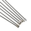 Wire Keychain Cable 5.91 Inch Stainless Steel for Key Ring Loop for Outdoor Hiking Luggage Tags