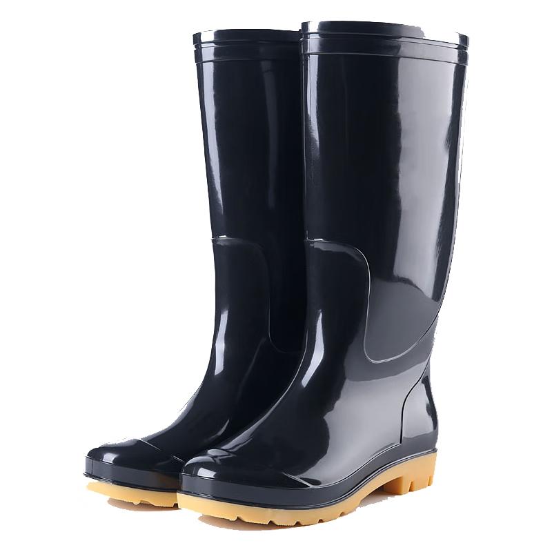 Yuechu High-Tube Safety Work Rain Boots 43