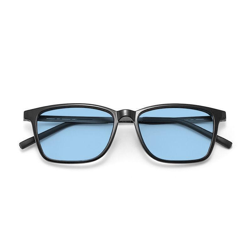 

Матово-черные очки для близорукости, меняющие цвет, мужские ультралегкие модные трендовые универсальные плоские очки в оправе для очков flat light 0 degrees