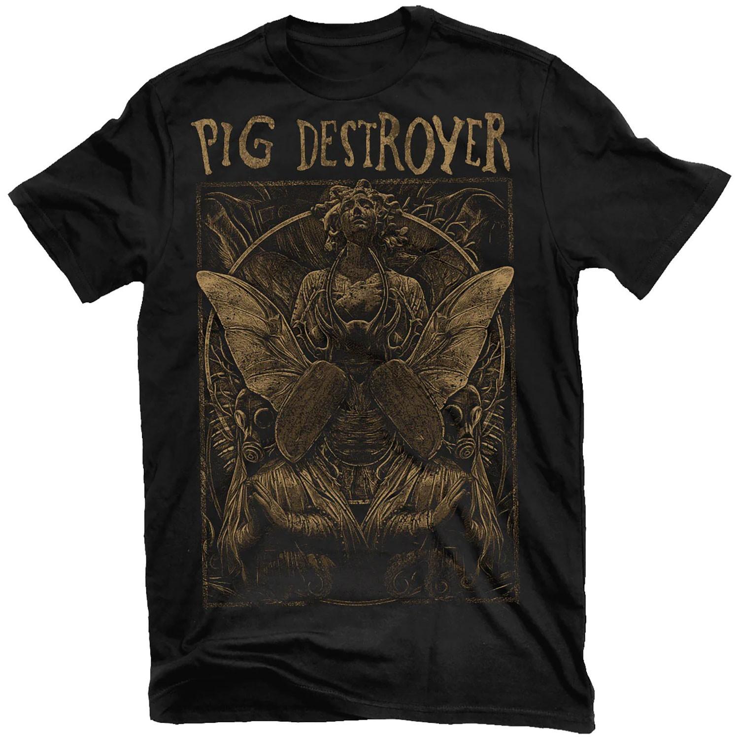Men s Pig Destroyer Amulet T-Shirt Mens Womens Tees Top Black XL