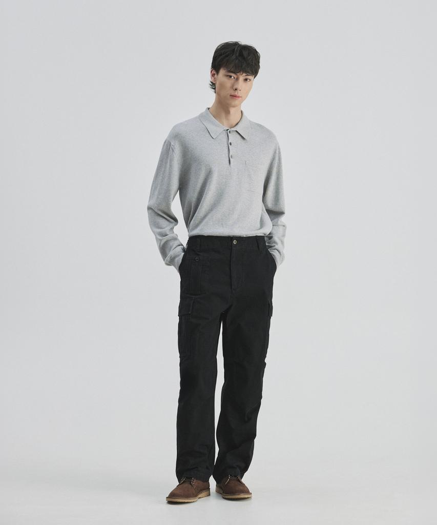 Guernsey Woollens Washed British Army Field Pants - Black