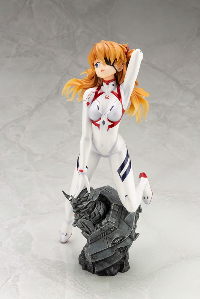 Evangelion: 3.0+1.0 Thrice Upon a Time Shikinami Asuka Langley ~Deep Ocean Dive Pressure-Resistant Prototype Plugsuit Ver.~ 16 Scale PVC Painted