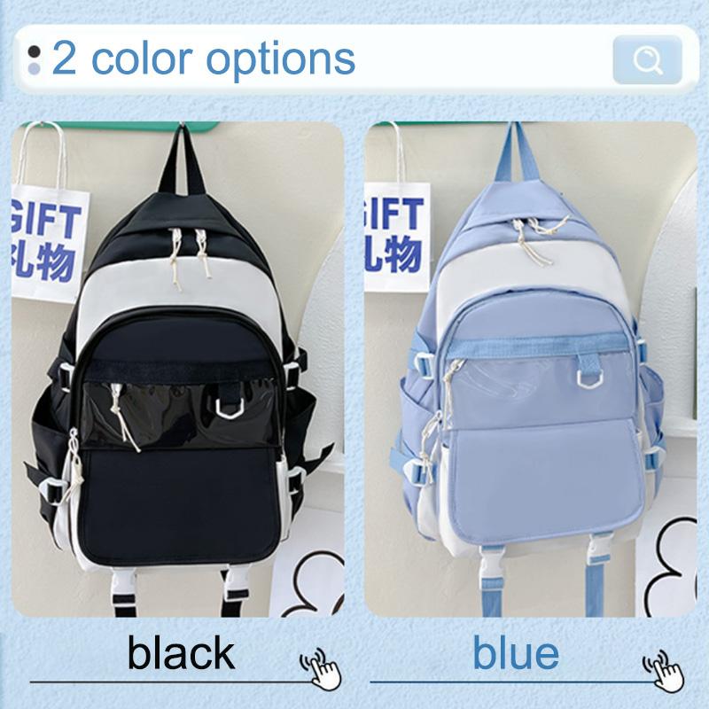 Student Backpack with A Panda Print