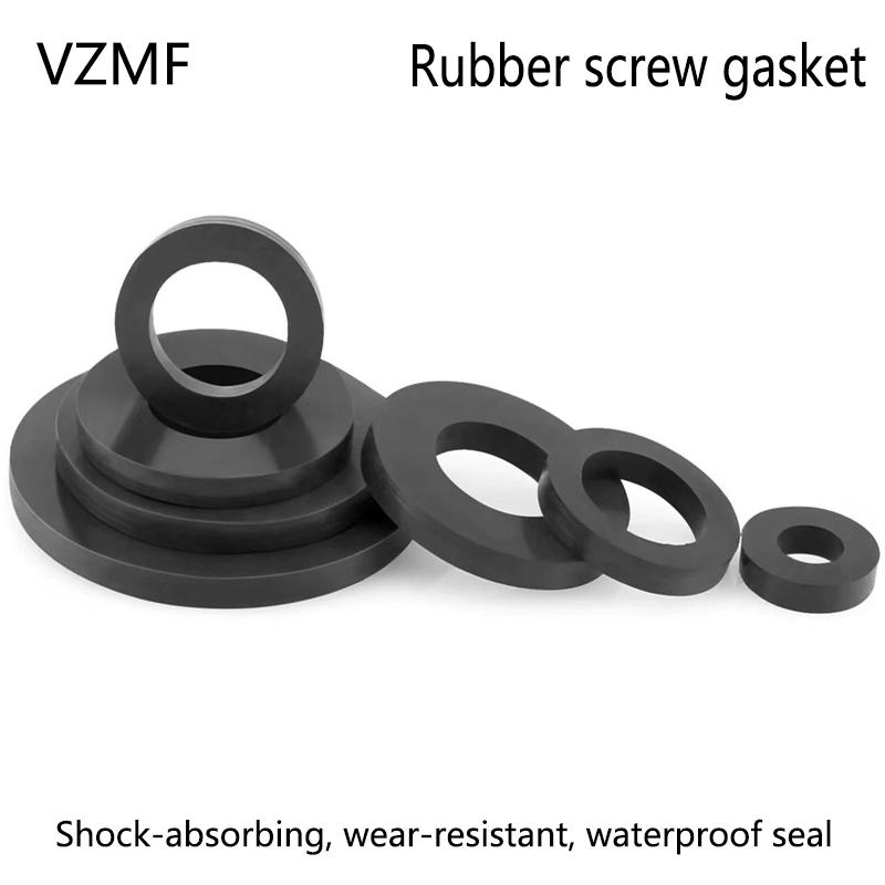 Rubber gasket screw seal ring waterproof soft Dingqing gasket cushion flat gasket temperature resistant shock absorbing gasket