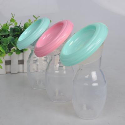 Manual Breast Feeding Pump Original Manual Breast Milk Silicon With Milk Bottles