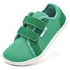 HOBIBEAR Boys Girls Barefoot Shoes Hook Loop Wide Toe Sneakers Mesh Lightweight Breathable Shoes(Toddler/Little/Big Kid)