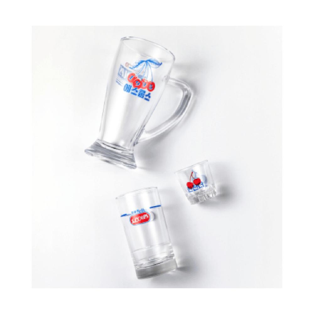エスクプス アーティストメイド グラス SEVENTEEN S.COUPS Artist Made Collection DOMINO GLASS SET
